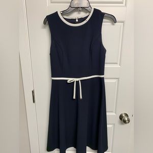 Navy blue dress